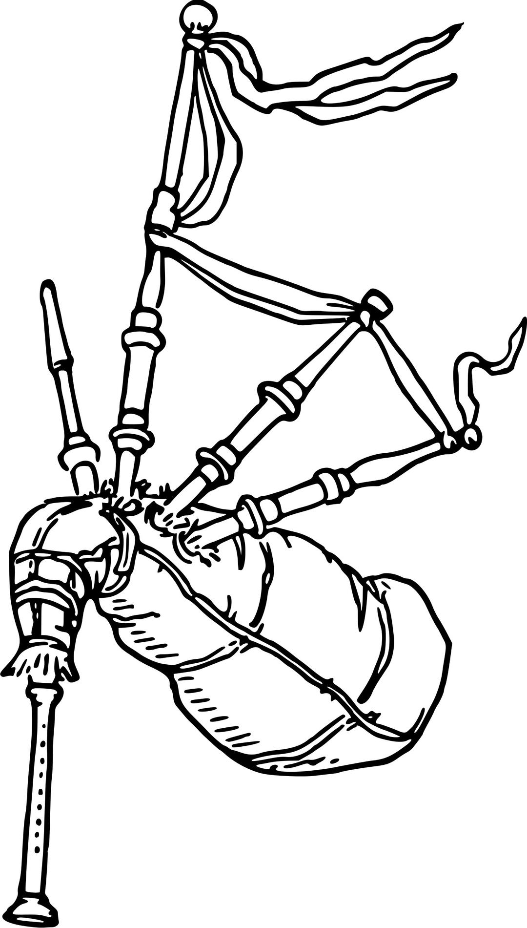 Bagpipe Clipart png transparent