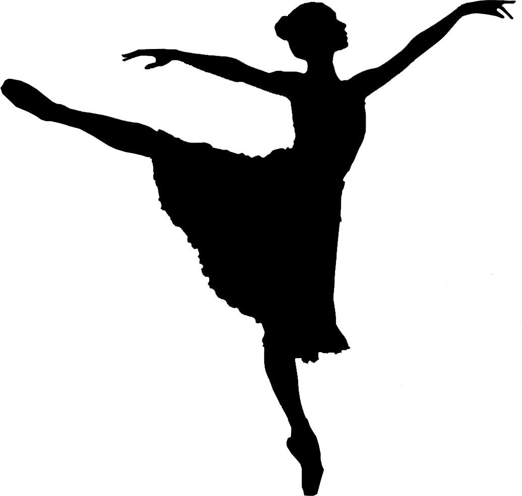 Ballet Dancer Silhouette png transparent
