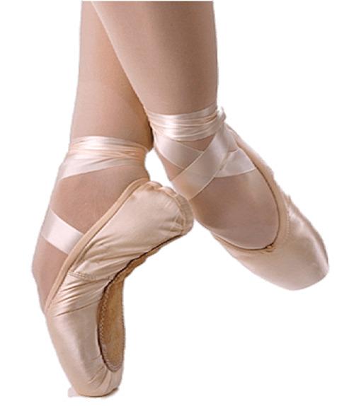 Ballet Shoes on Tips png transparent