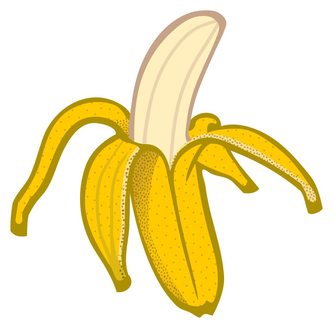 banana - coloured png transparent