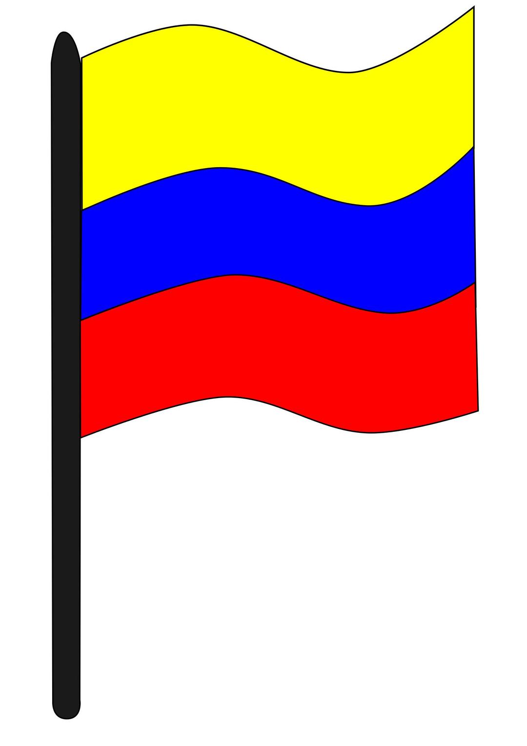bandera colombiana png transparent