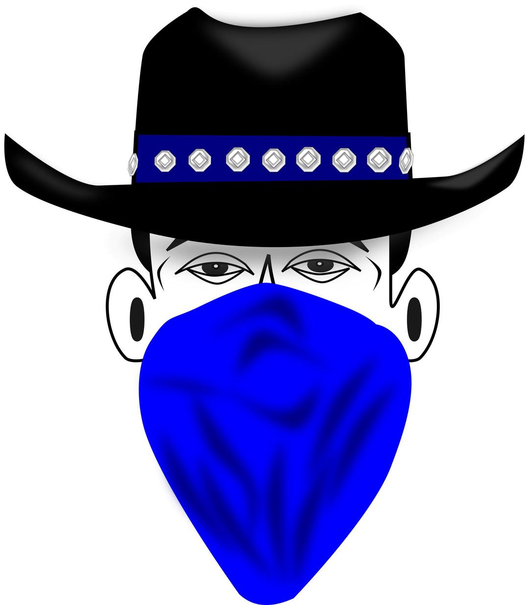 Bandit Cowboy png transparent