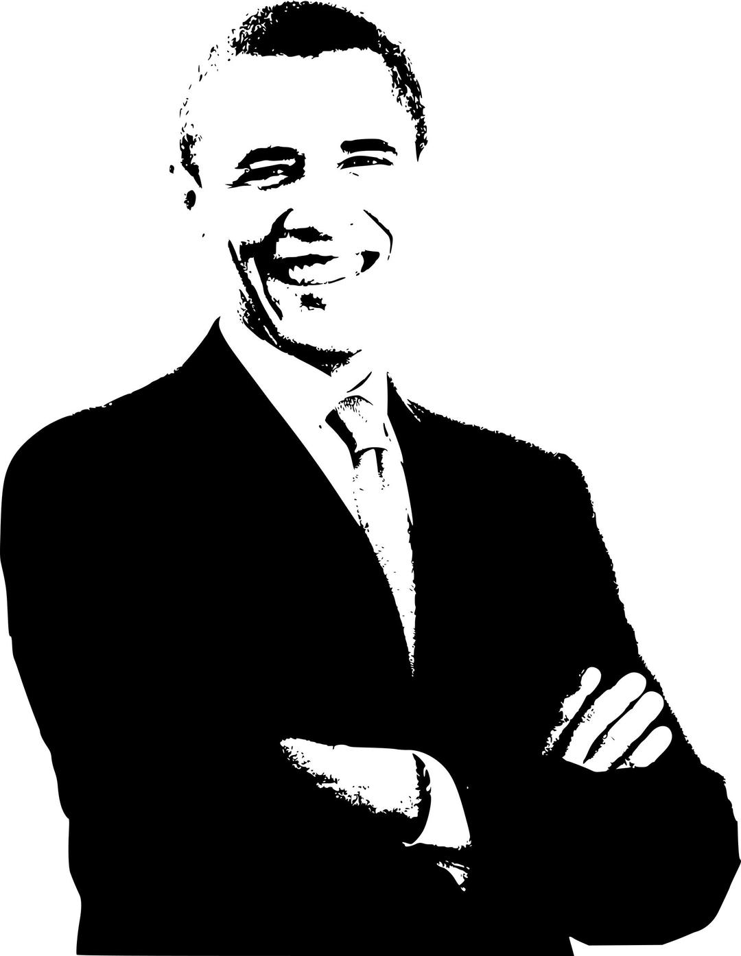 Barack Obama Print png transparent