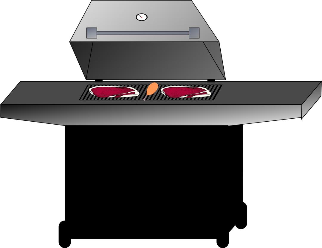 Barbecue Grill Perspective png transparent
