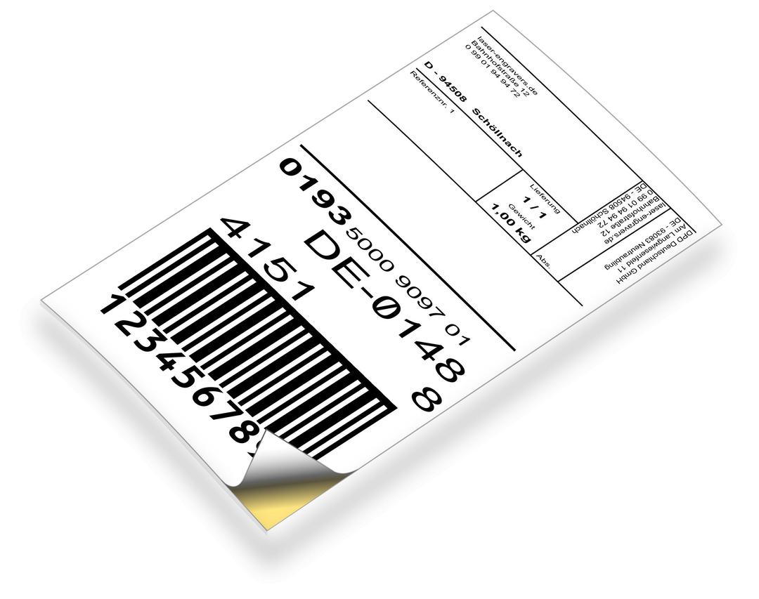 Barcode-Label png transparent