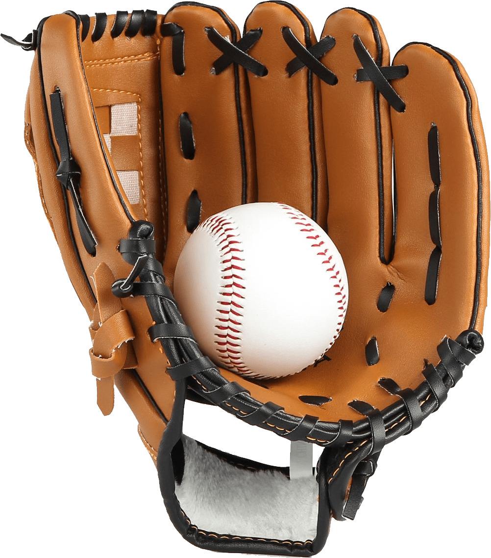 Baseball Glove and Ball png transparent