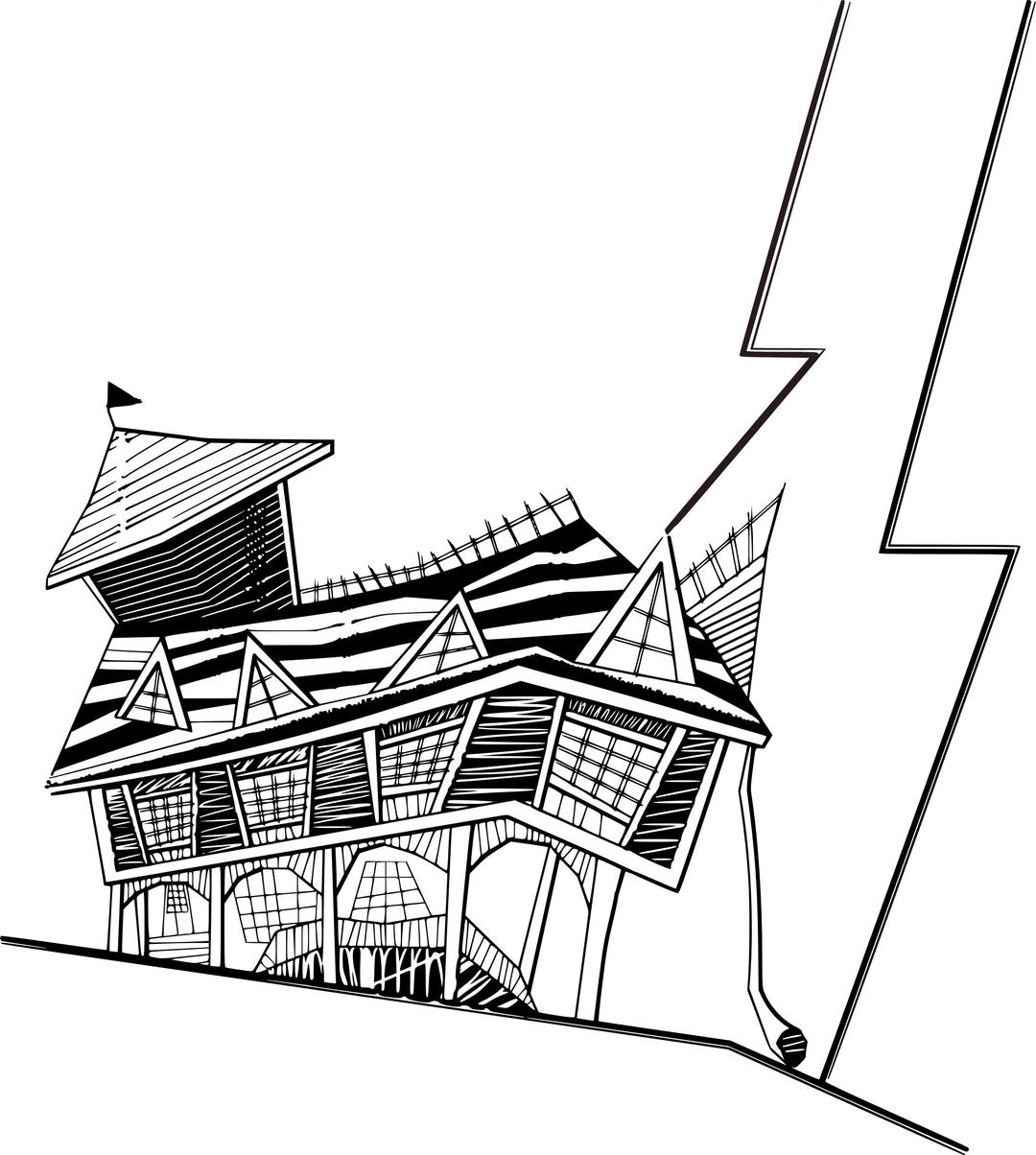 Basic Crooked House png transparent