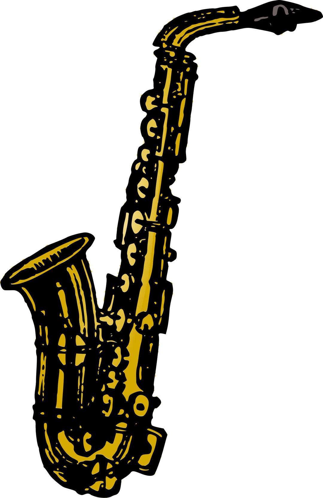Basic Saxophone png transparent