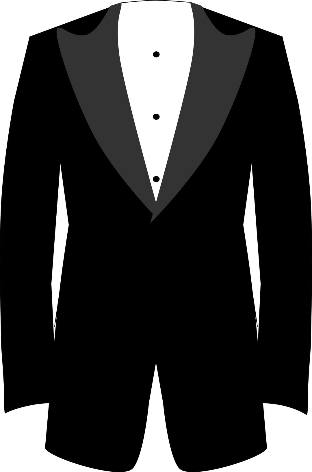 Basic Tuxedo png transparent
