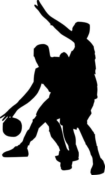 Basketball Players Clipart png transparent