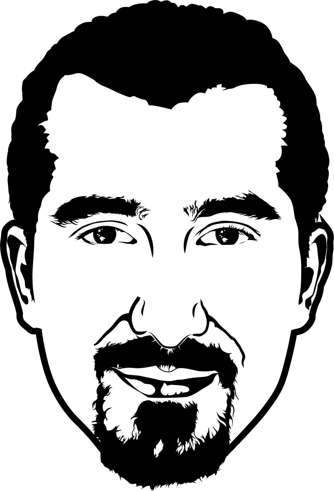 Bassel Face Avatar Cleaned Up png transparent