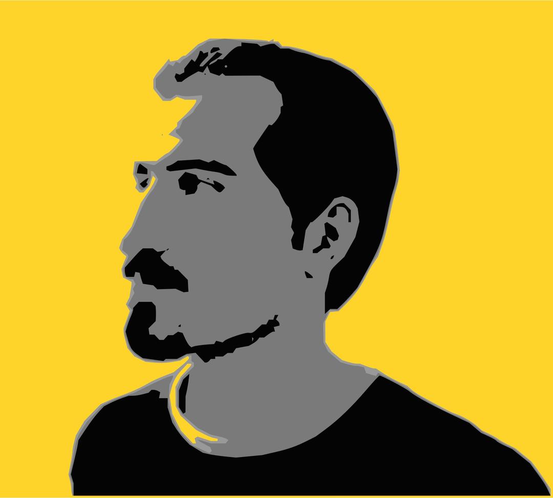 Bassel Posterized and Autotrace png transparent