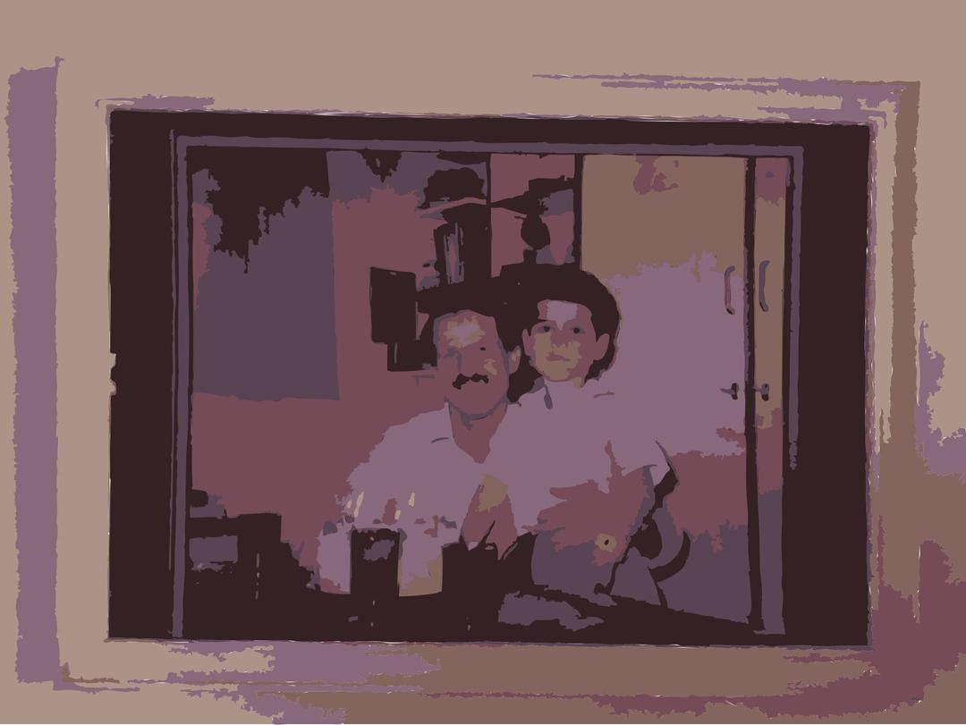 Bassel with his Dad png transparent
