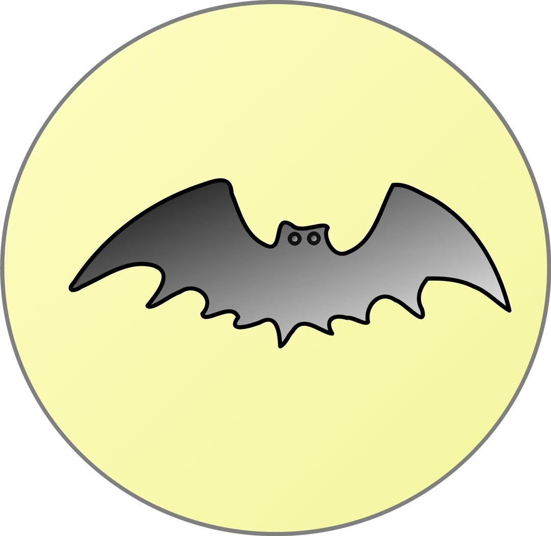 Bat-in-front-of-moon png transparent
