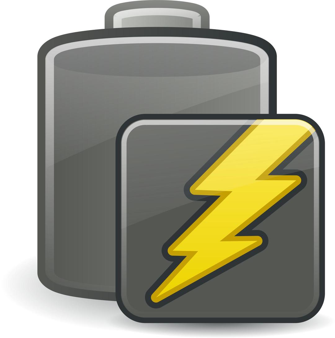 Battery empty charging png transparent