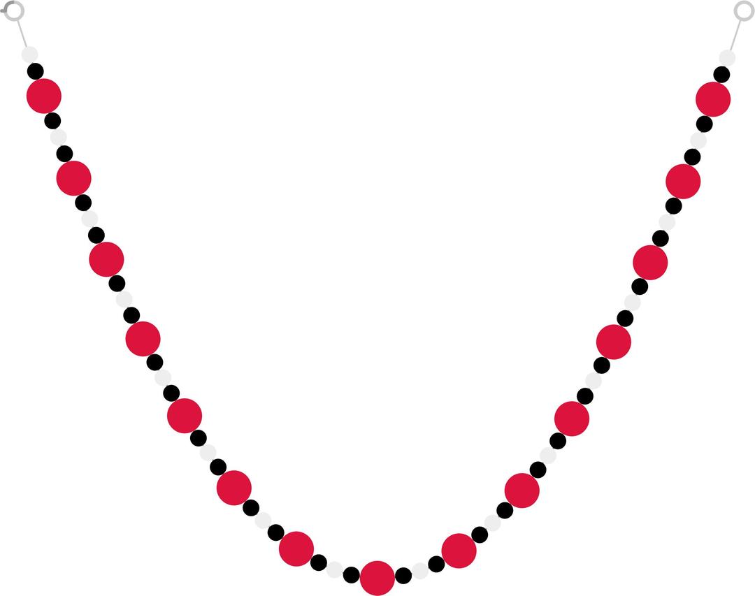 Beaded Necklace png transparent