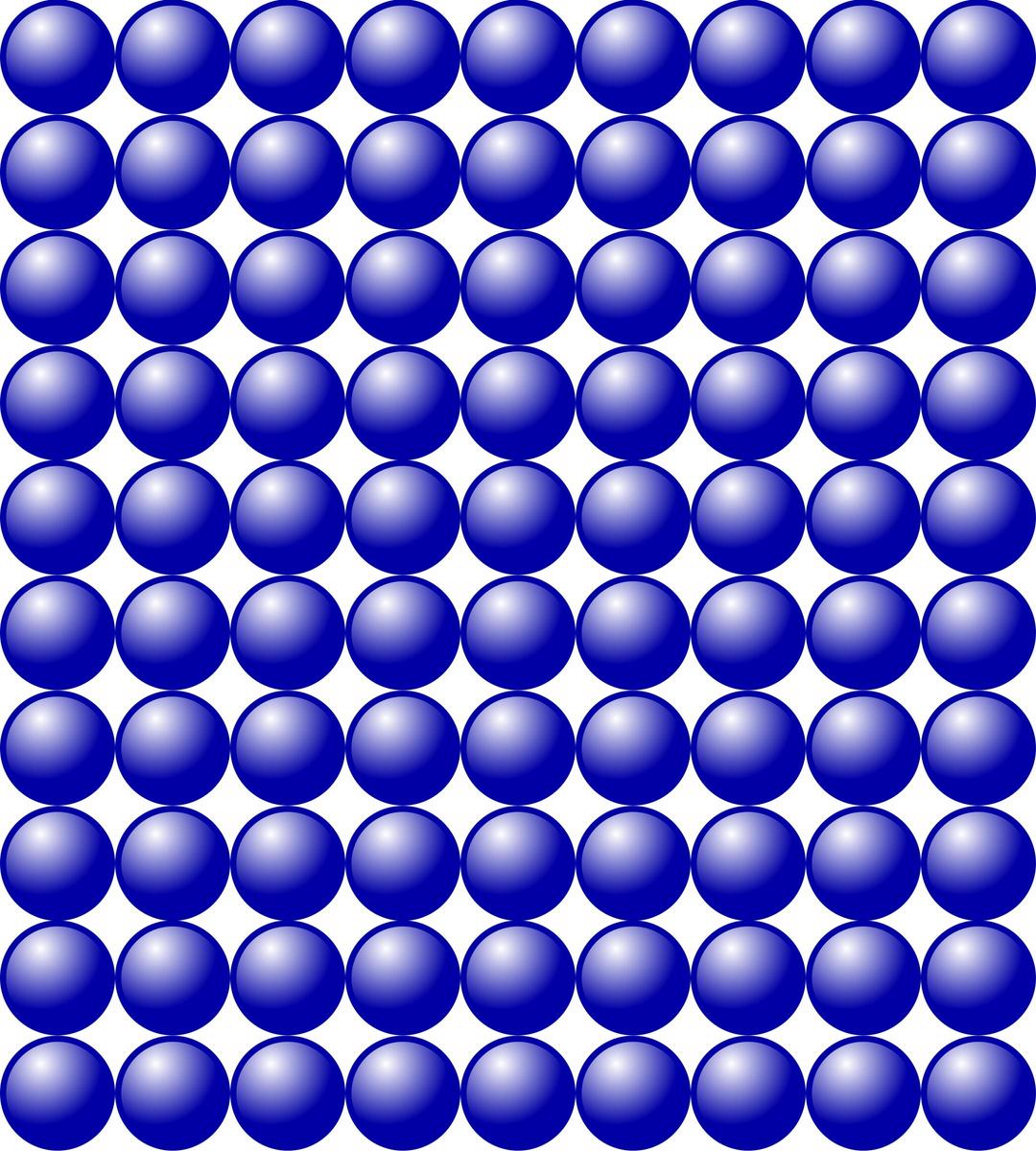 Beads quantitative picture for multiplication 10x9 png transparent