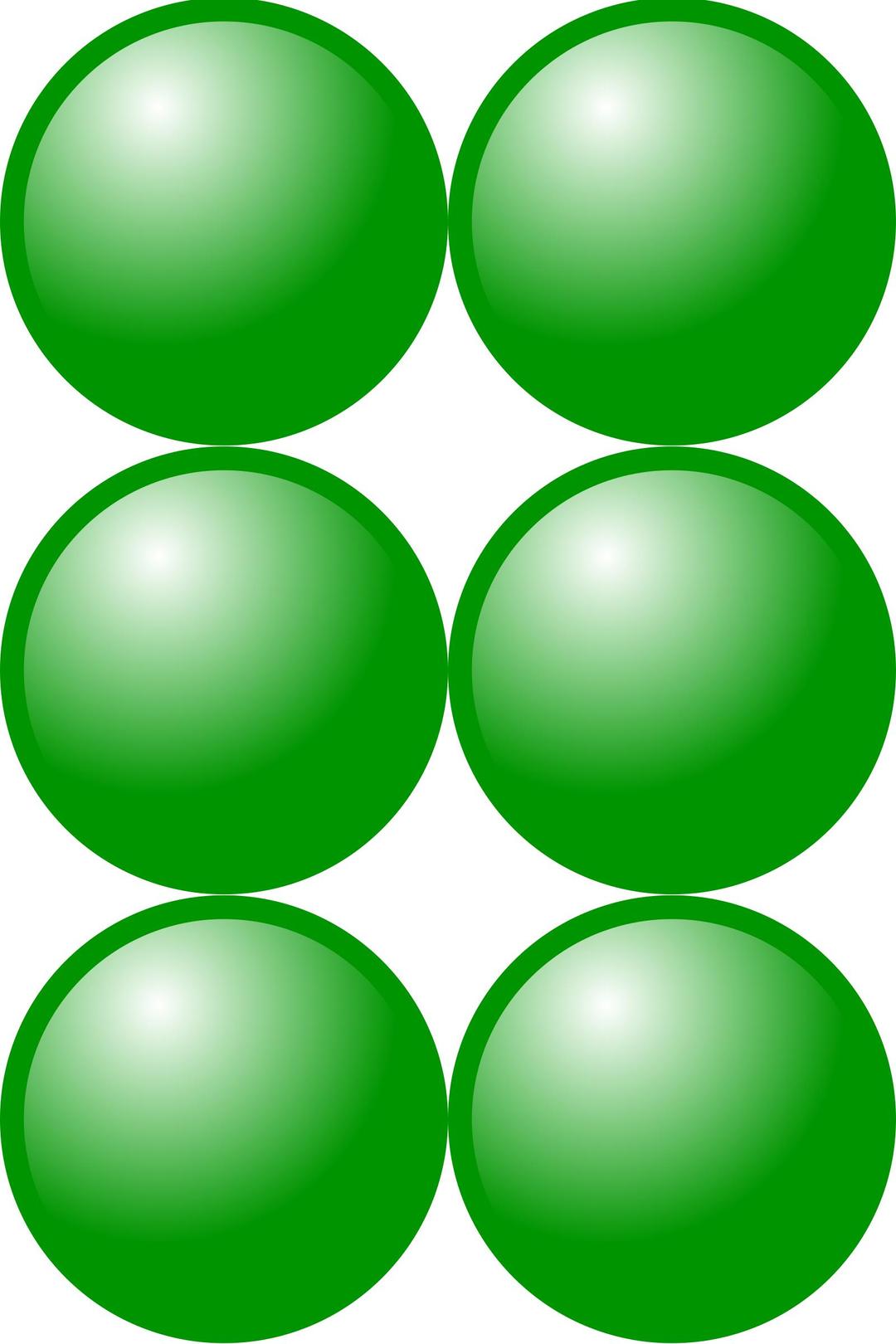 Beads quantitative picture for multiplication 3x2 png transparent