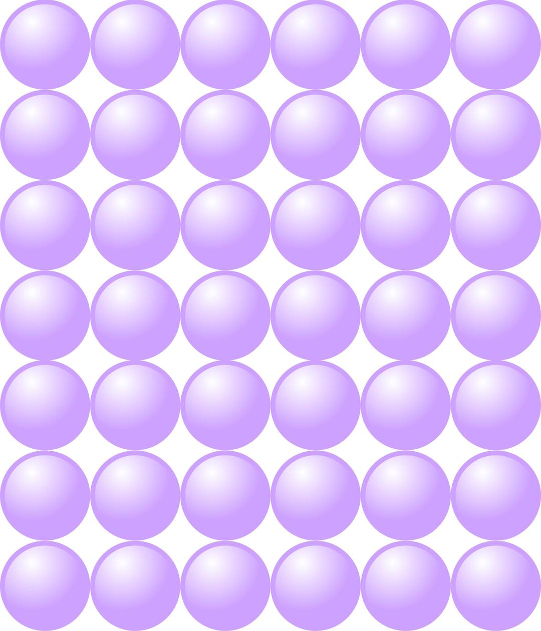Beads quantitative picture for multiplication 7x6 png transparent