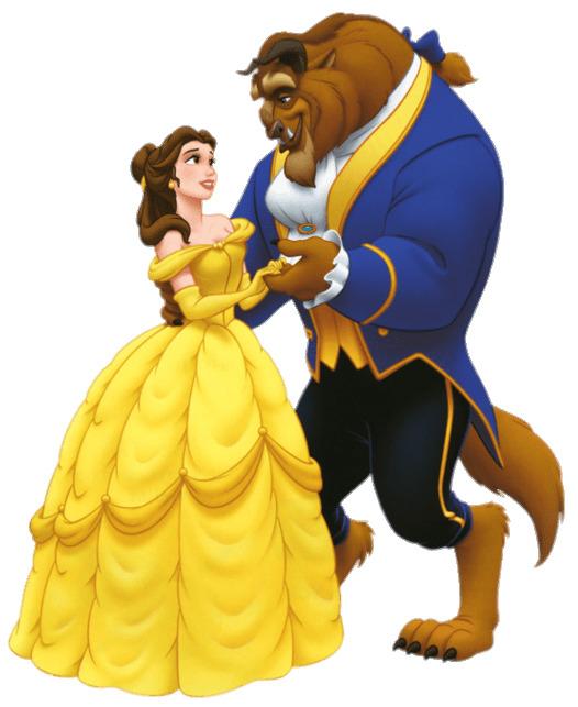 Beauty and the Beast Animation png transparent