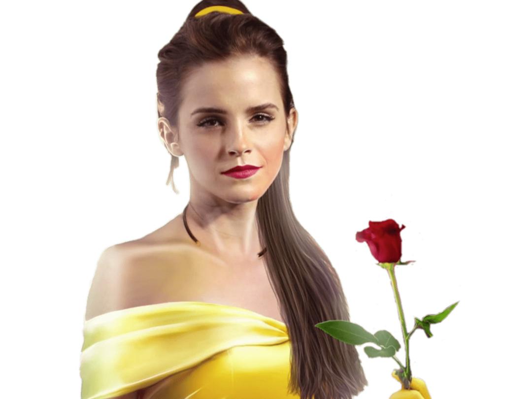 Beauty and the Beast Rose png transparent