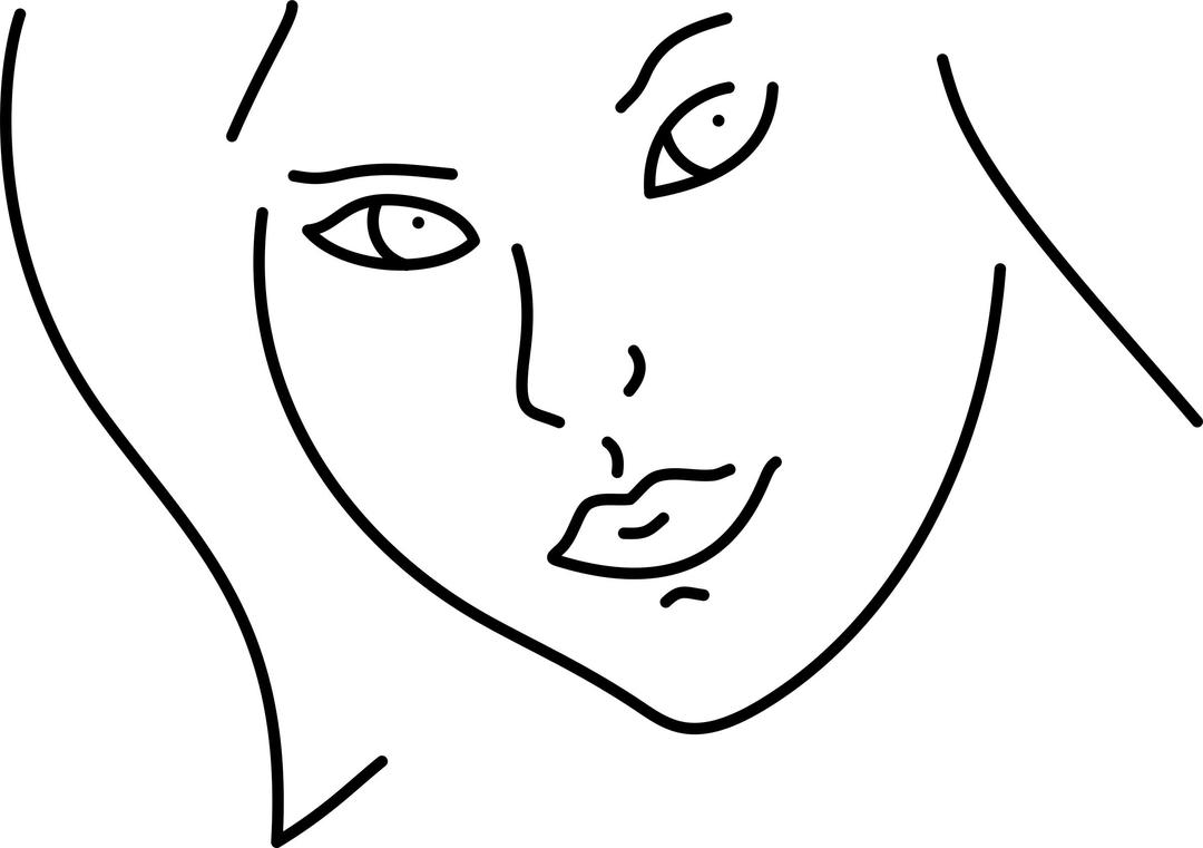 Beauty Scetch png transparent