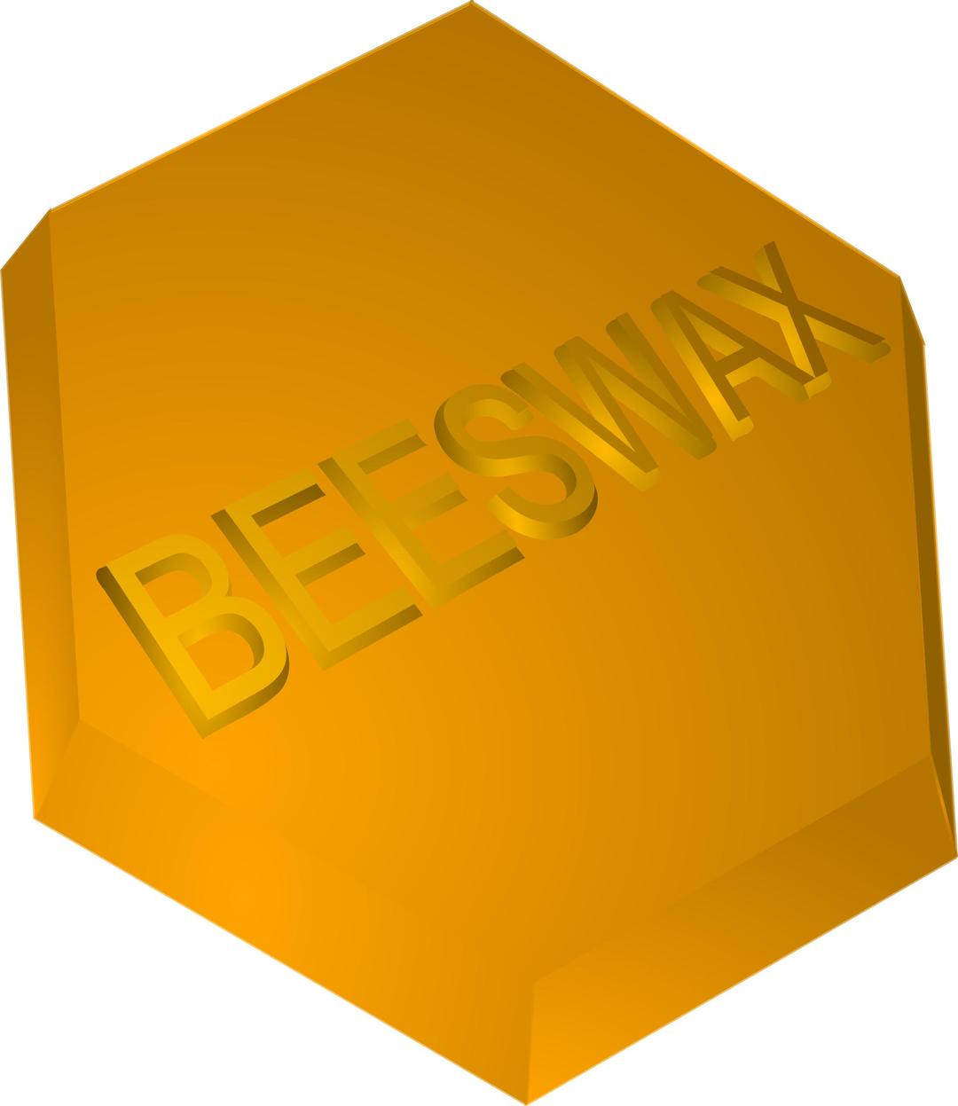 Beeswax Block png transparent
