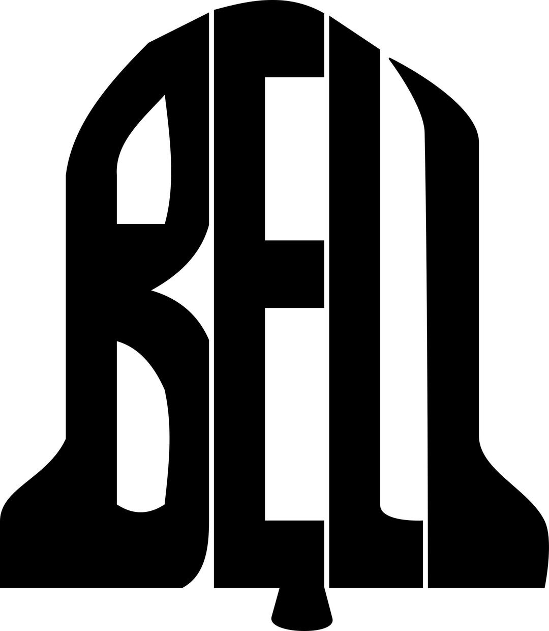 Bell Calligram png transparent