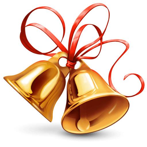 Bell Christmas png transparent