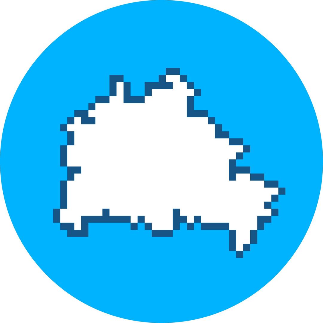 Berlin Pixel Map Logo png transparent