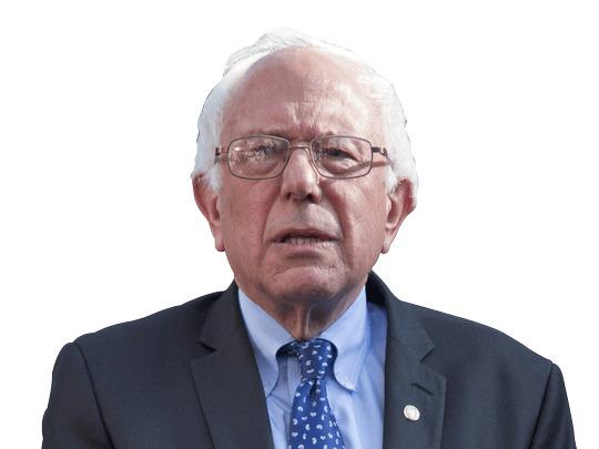 Bernie Sanders Concerned png transparent