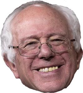 Bernie Sanders Face png transparent