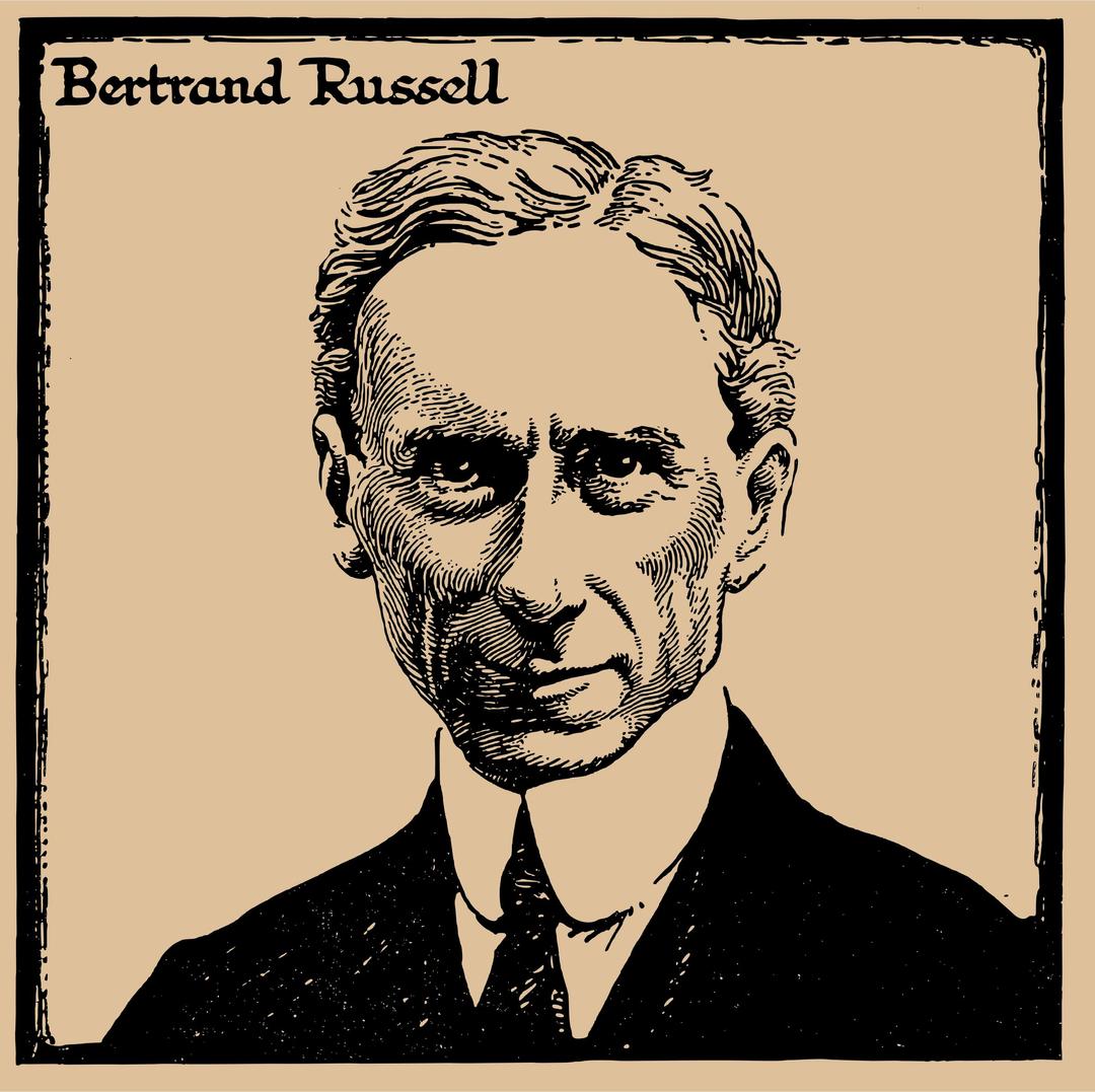 Bertrand Russell in 1917 png transparent