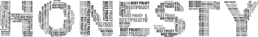 Best Policy Grayscale png transparent