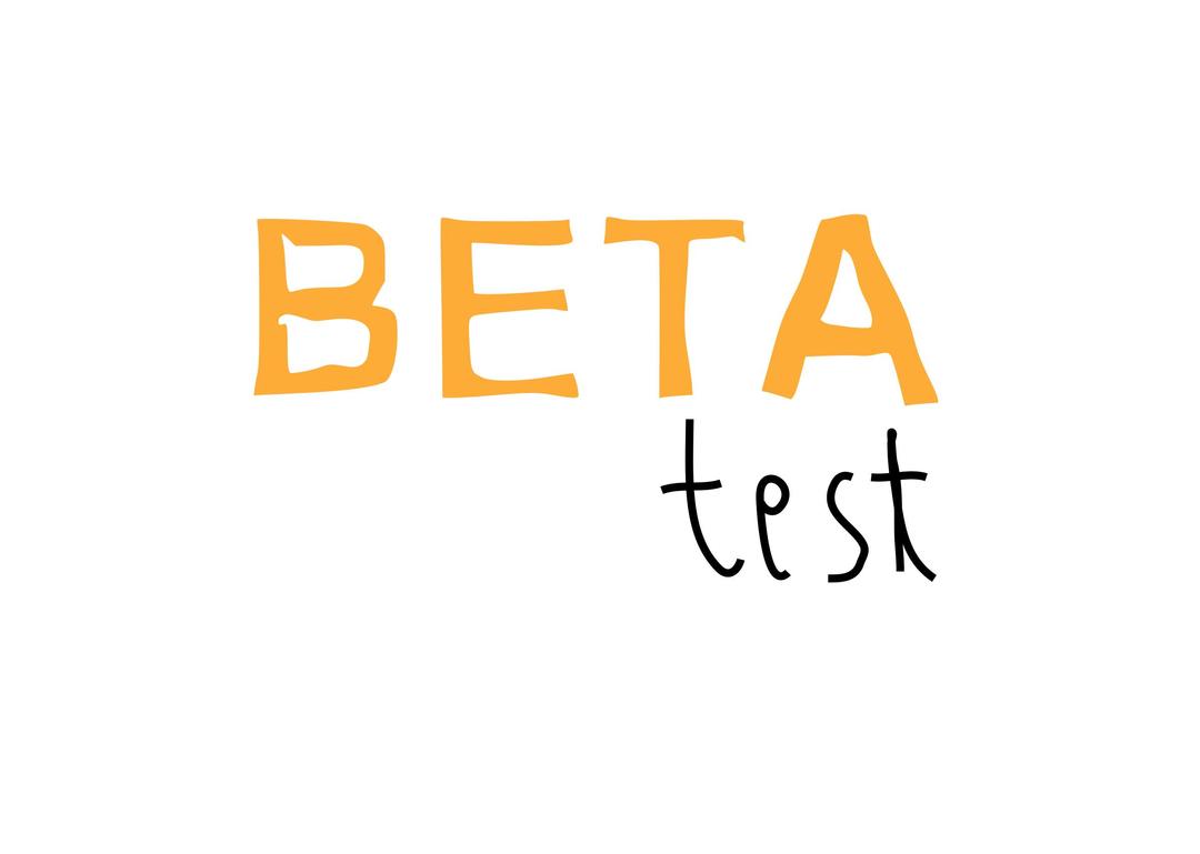 Beta TEST Vector png transparent