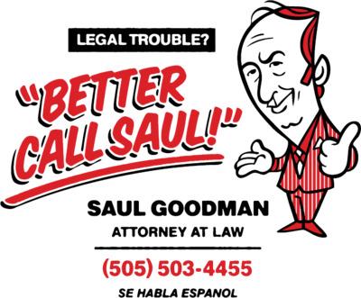 Better Call Saul Visit Card png transparent
