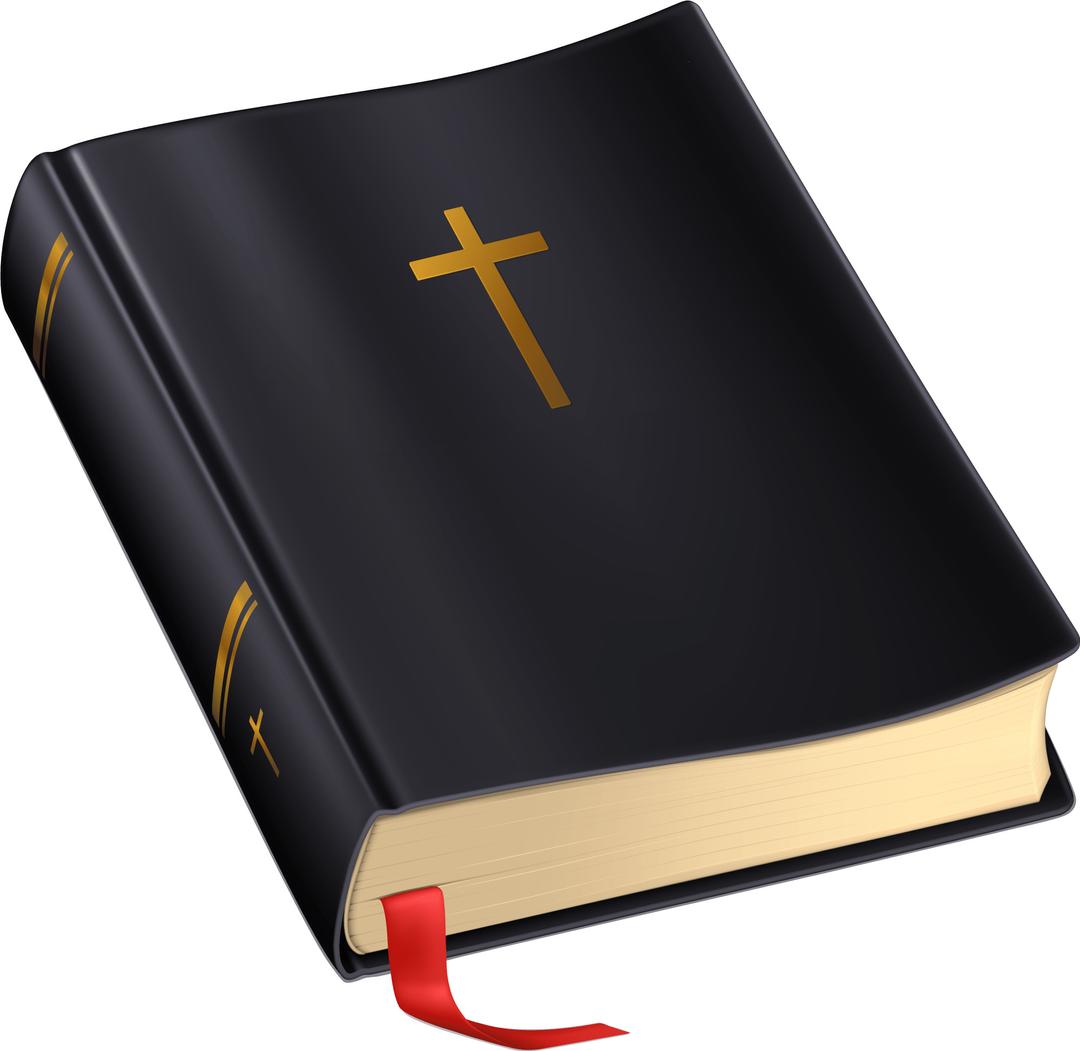 Bible With Cross png transparent