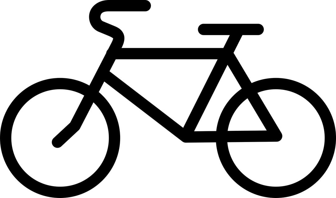 Bicycle Pictogram png transparent