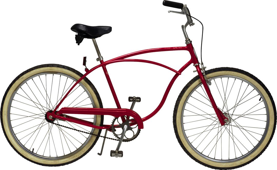 Bicycle Red Vintage png transparent
