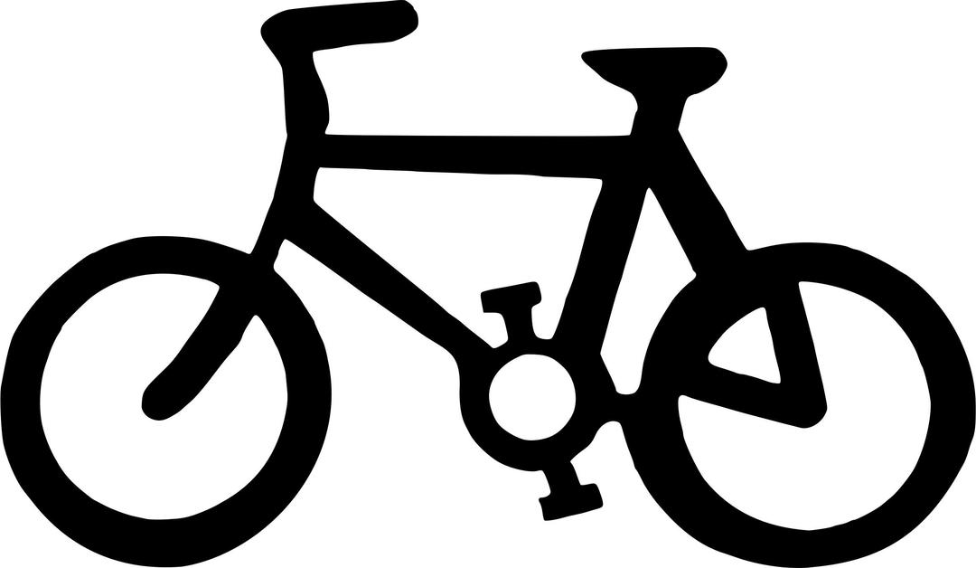 Bicycle Sign on Road remix png transparent
