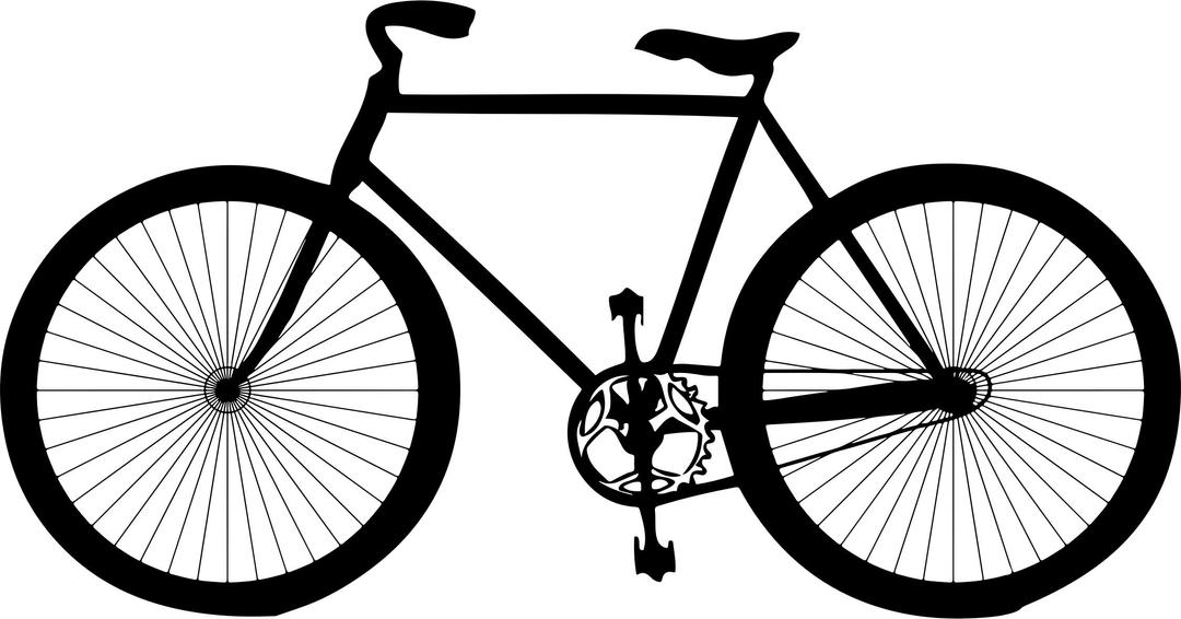 Bicycle Silhouette png transparent