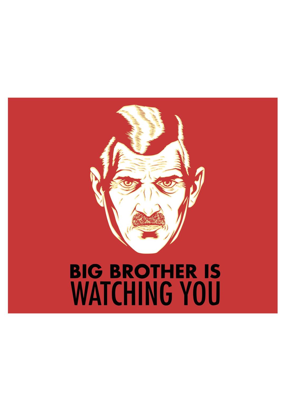 Big Brother is watching you png transparent