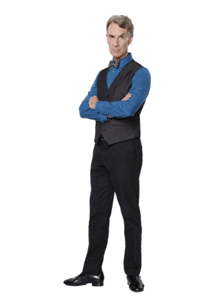 Bill Nye Arms Crossed png transparent