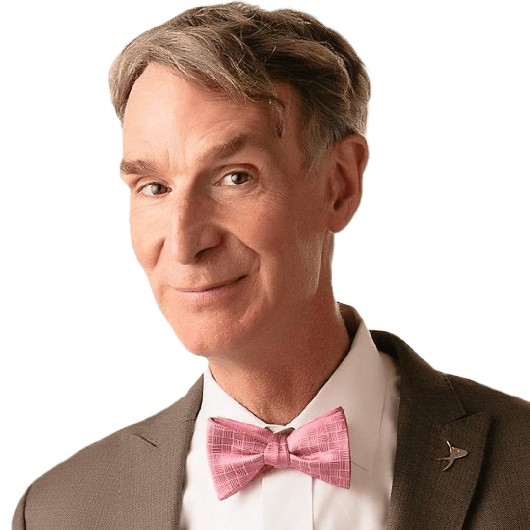 Bill Nye Pink Bow Tie png transparent