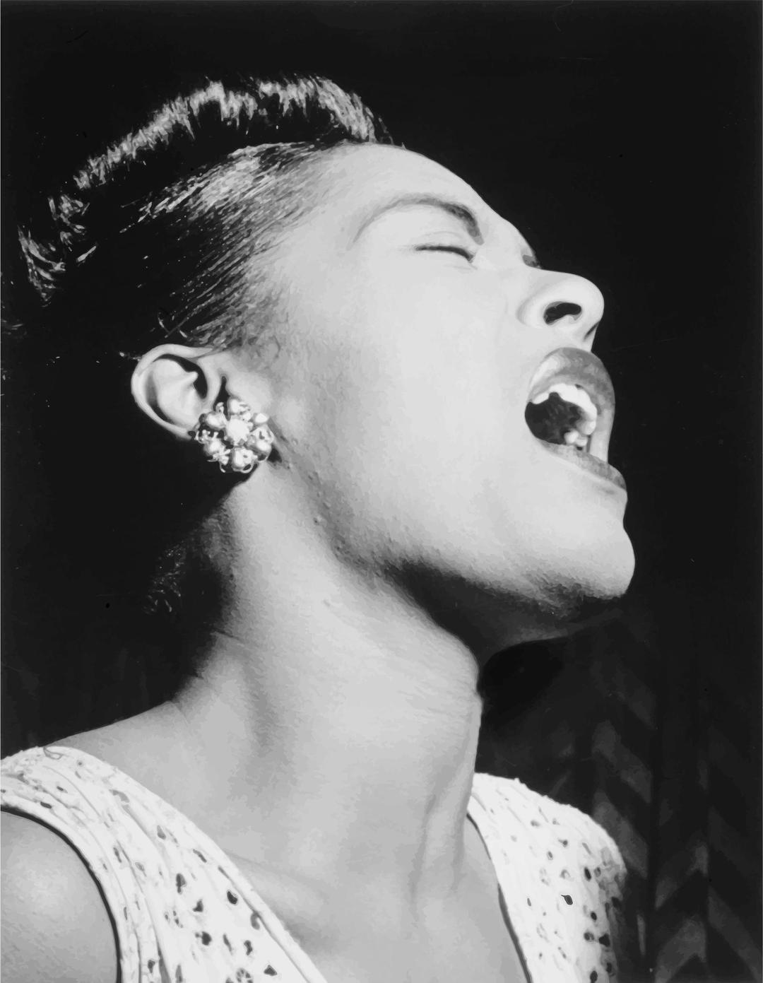 Billie Holiday png transparent
