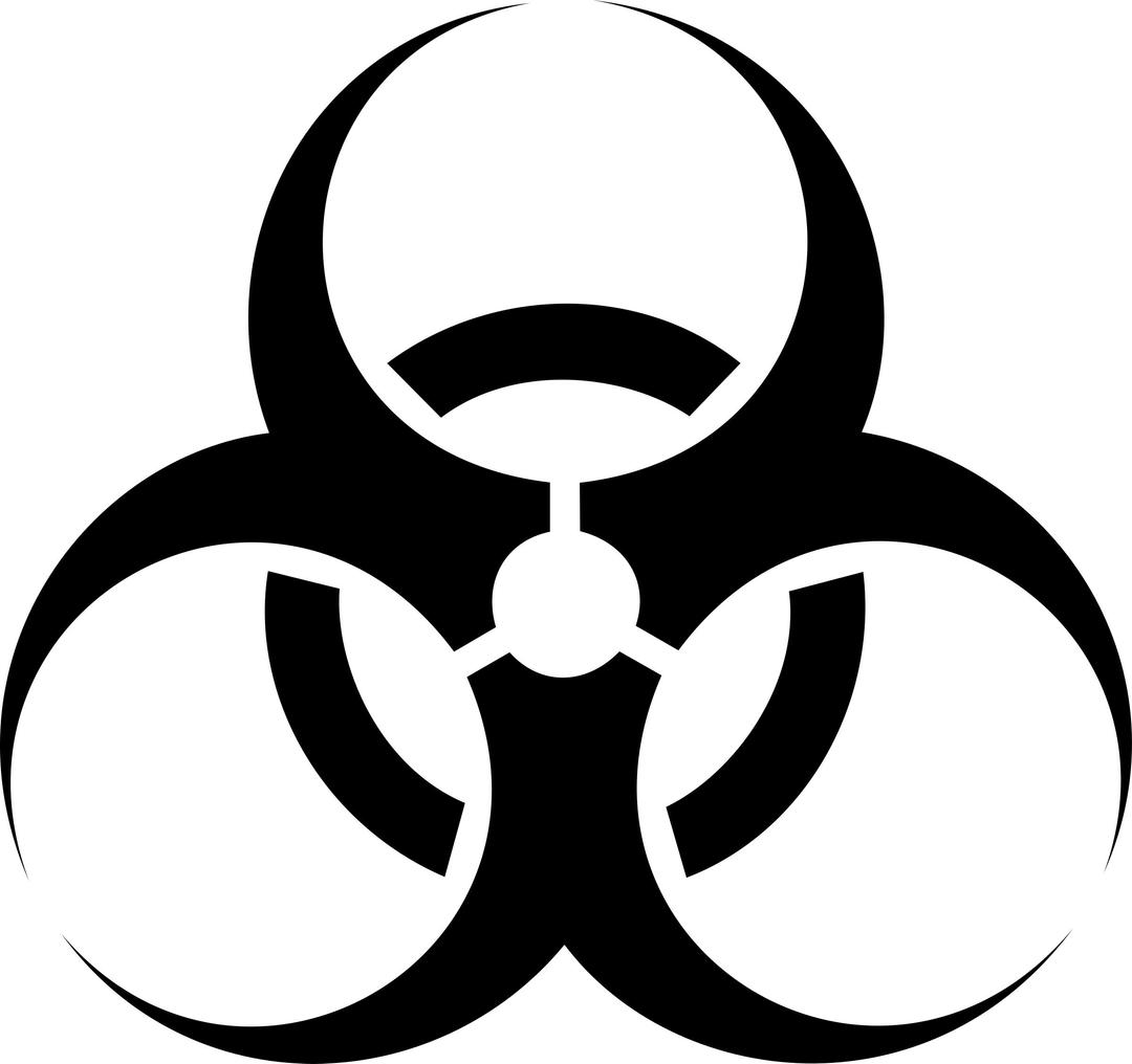 Biohazard symbol png transparent