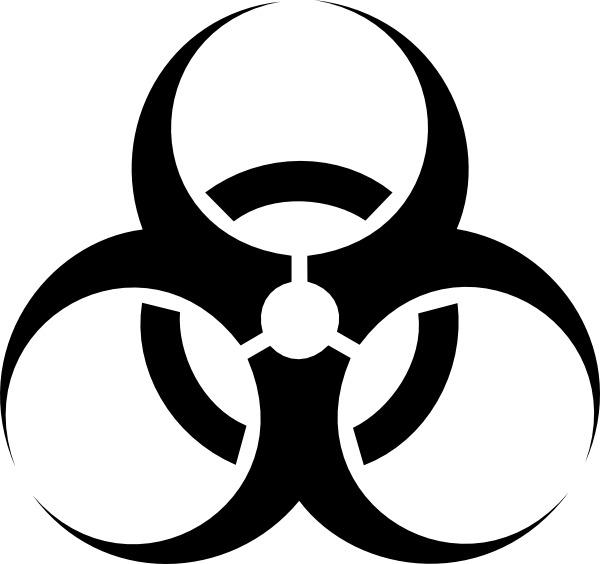 Biohazard Tattoo Symbol png transparent