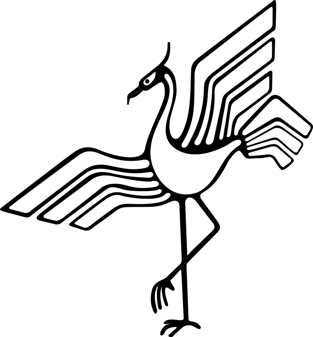 Bird Emblem 3 png transparent