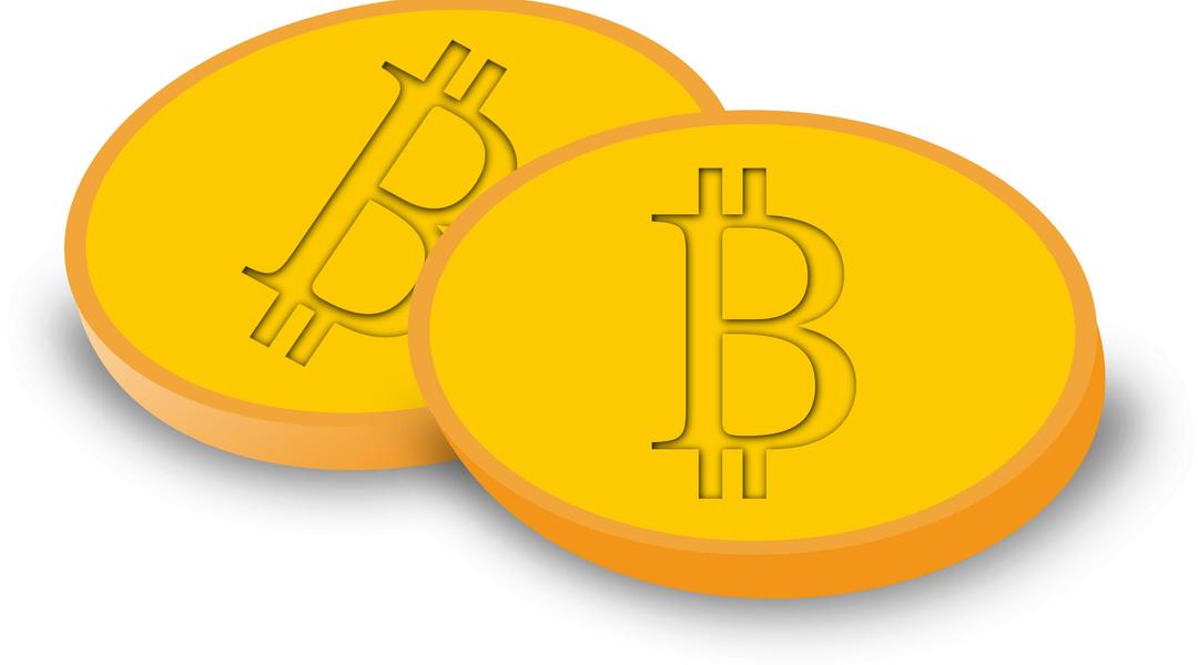 Bitcoin Coin png transparent