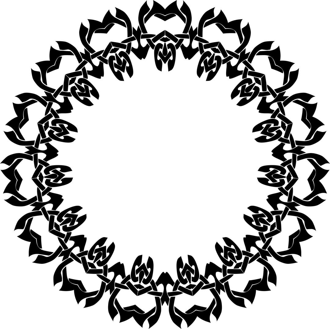 Black And White Frame 4 png transparent